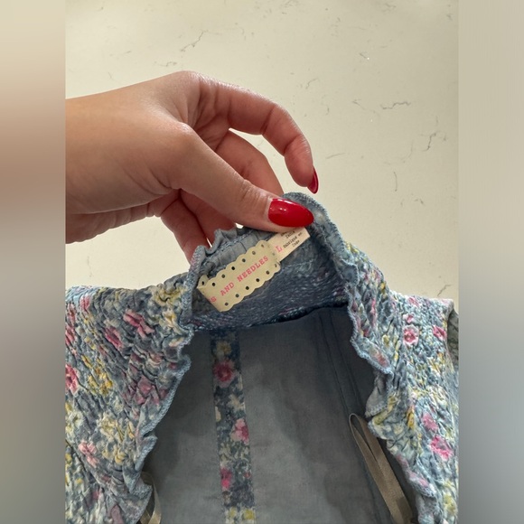 Vintage American Apparel Floral Strapless Romper - Picture 4 of 9